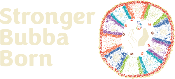 Stronger Bubba Born Logo with transparent background